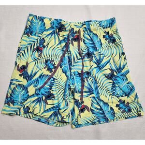 Stitch tropical pajama shorts size medium men's